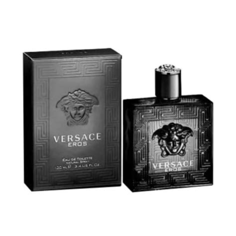 Versace perfume in black bottle